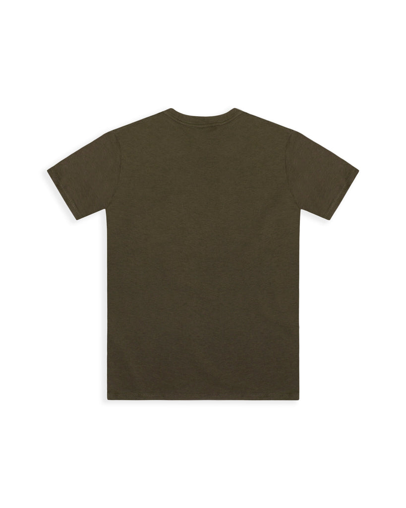 Youth Small Military Green Cotton Heritage YC1040 